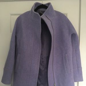 JCrew Cocoon Coat, Stadium Cloth Wool, Size 4